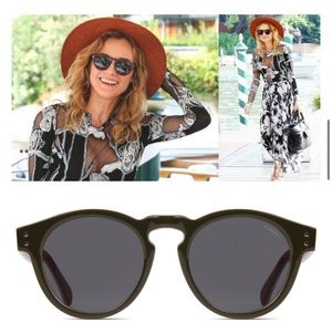 KOMONO Clement Glossy Black Sunglasses NEW